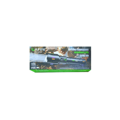 LINTERNA POTENTE RECARGABLE CAFINI®